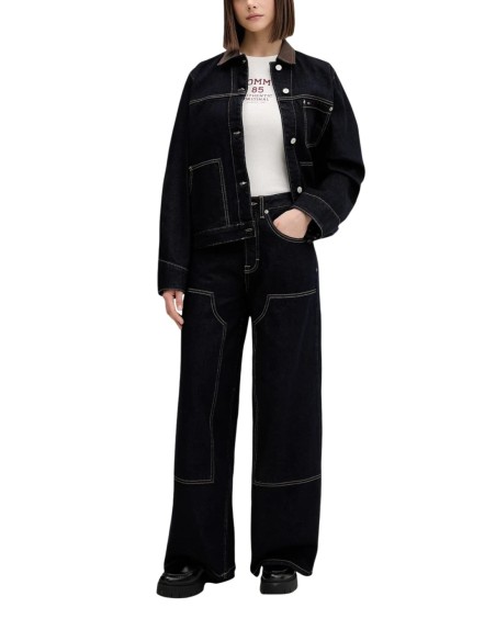 Tommy Hilfiger Jeans t-shirt femme blanc imprimé