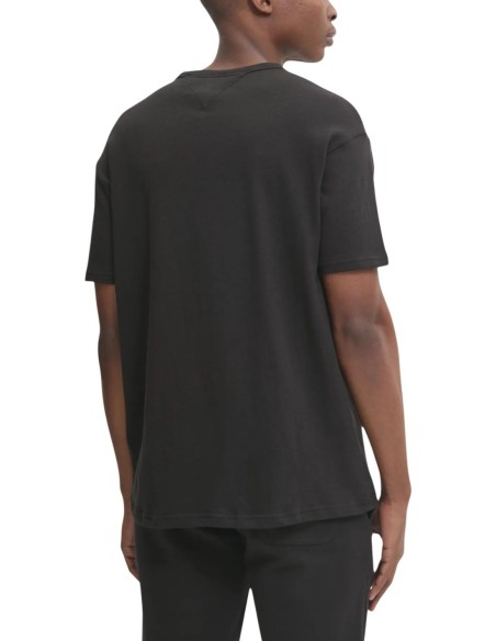 Tommy Hilfiger Jeans t-shirt homme noir coton