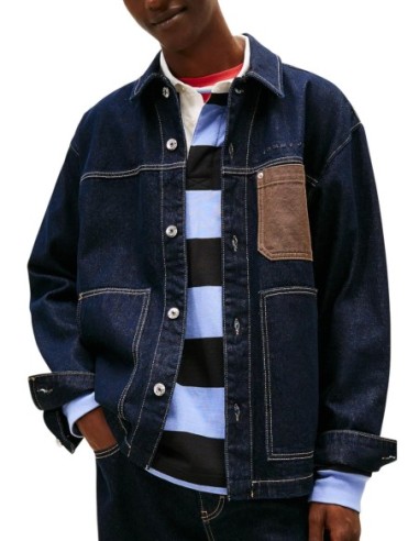 Tommy Hilfiger Jeans veste homme coton bio