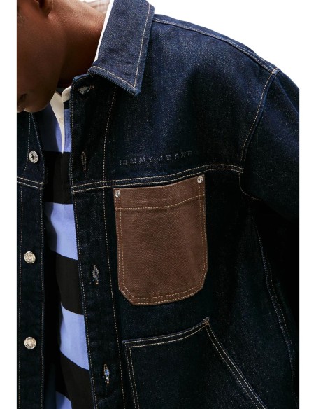 Tommy Hilfiger Jeans veste homme coton bio