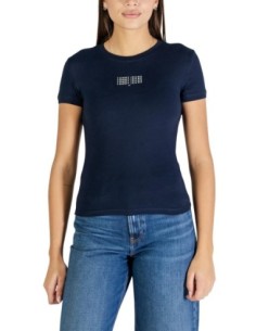 Tommy Hilfiger Jeans t-shirt femme bleu coton bio