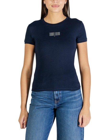 Tommy Hilfiger Jeans t-shirt femme bleu coton bio