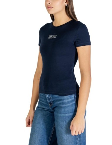 Tommy Hilfiger Jeans t-shirt femme bleu coton bio