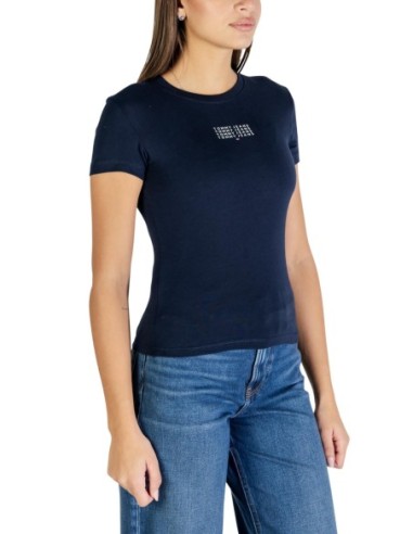 Tommy Hilfiger Jeans t-shirt femme bleu coton bio