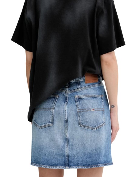 Tommy Hilfiger Jeans jupe femme bleu azur