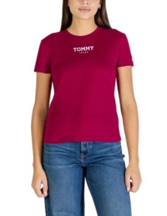 Tommy Hilfiger Jeans t-shirt femme bordeaux