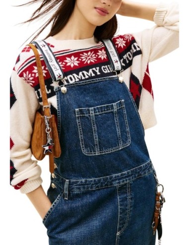 Tommy Hilfiger Jeans combinaison femme bleue