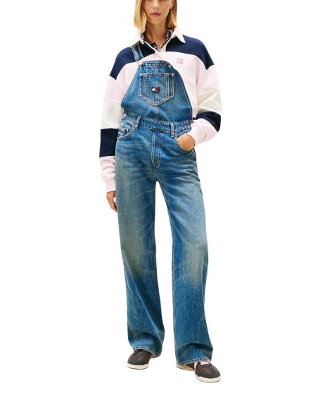 Tommy Hilfiger Jeans combinaison femme bleu azur