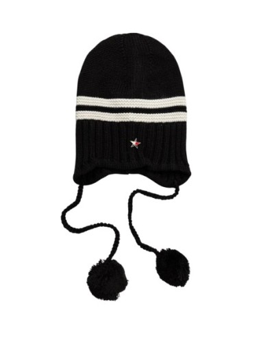 Tommy Hilfiger Jeans bonnet femme noir