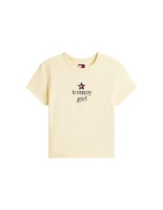 Tommy Hilfiger Jeans t-shirt femme blanc imprimé