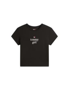 Tommy Hilfiger Jeans t-shirt femme noir imprimé