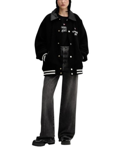 Tommy Hilfiger Jeans t-shirt femme noir imprimé