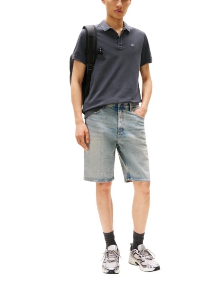 Tommy Hilfiger Jeans polo homme gris