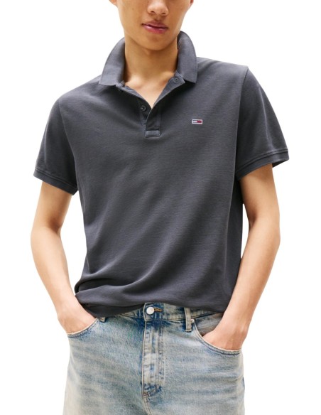 Tommy Hilfiger Jeans polo homme gris