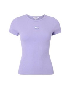 Tommy Hilfiger Jeans t-shirt femme lilas