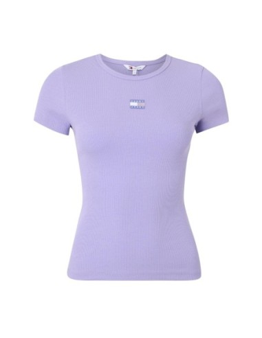 Tommy Hilfiger Jeans t-shirt femme lilas