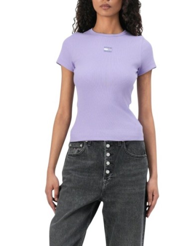 Tommy Hilfiger Jeans t-shirt femme lilas