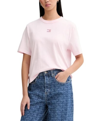 Tommy Hilfiger Jeans t-shirt femme rose