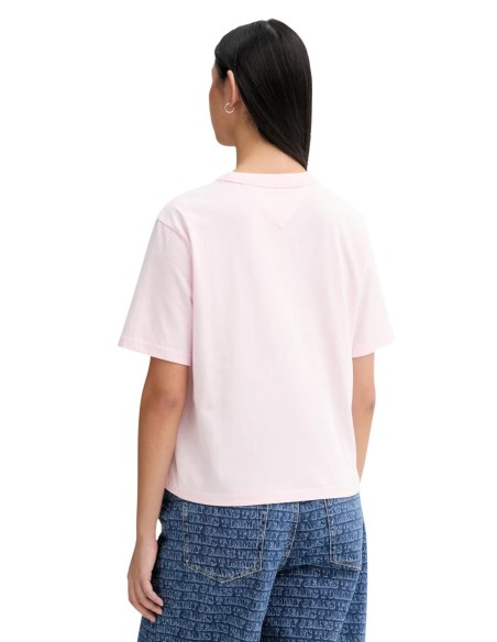 Tommy Hilfiger Jeans t-shirt femme rose