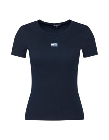 Tommy Hilfiger Jeans t-shirt femme bleu stretch
