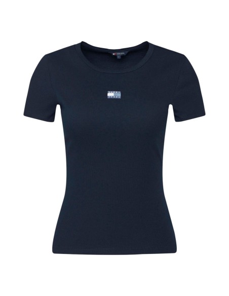 Tommy Hilfiger Jeans t-shirt femme bleu stretch