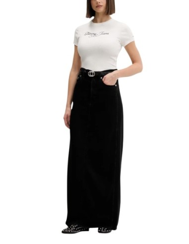 Tommy Hilfiger Jeans t-shirt femme blanc imprimé