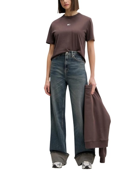 Tommy Hilfiger Jeans t-shirt femme marron