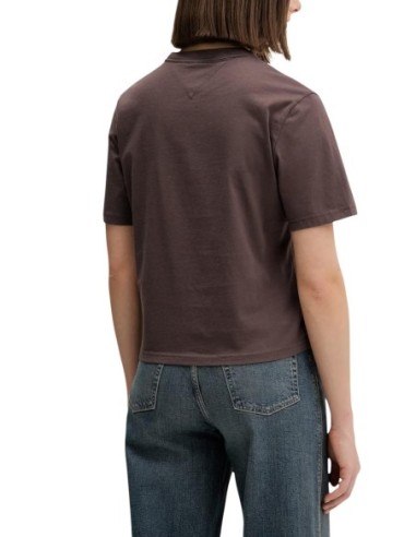 Tommy Hilfiger Jeans t-shirt femme marron