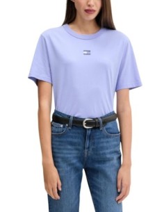 Tommy Hilfiger Jeans t-shirt femme lilas
