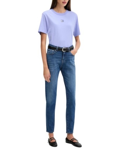 Tommy Hilfiger Jeans t-shirt femme lilas