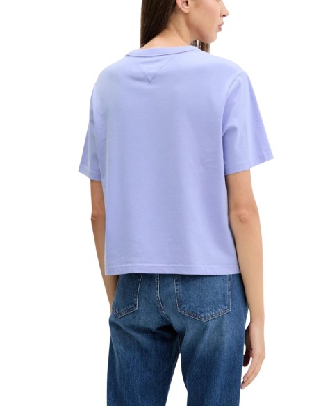 Tommy Hilfiger Jeans t-shirt femme lilas