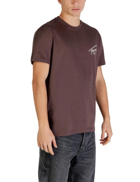 Tommy Hilfiger Jeans t-shirt homme marron