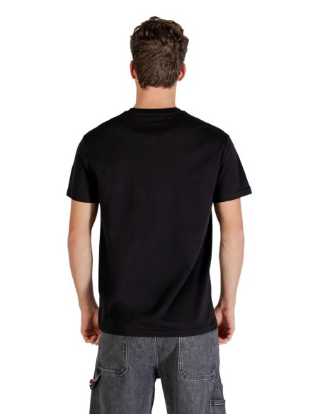 Tommy Hilfiger Jeans t-shirt homme noir imprimé