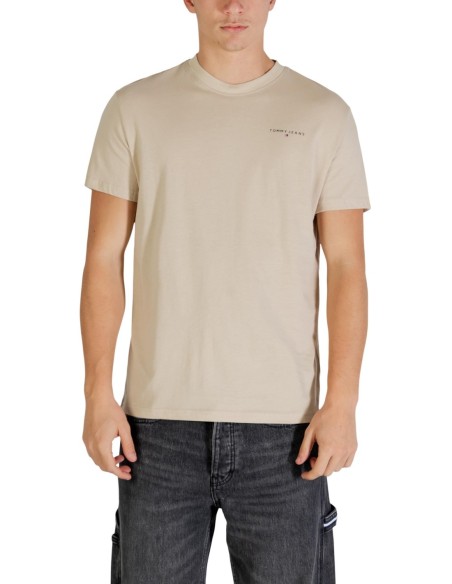 Tommy Hilfiger Jeans t-shirt homme beige