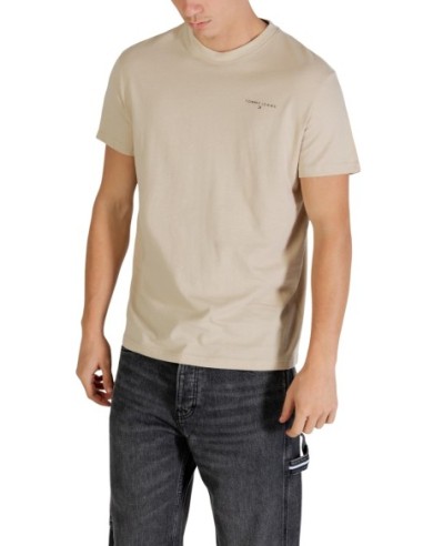Tommy Hilfiger Jeans t-shirt homme beige