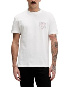Tommy Hilfiger Jeans t-shirt homme blanc