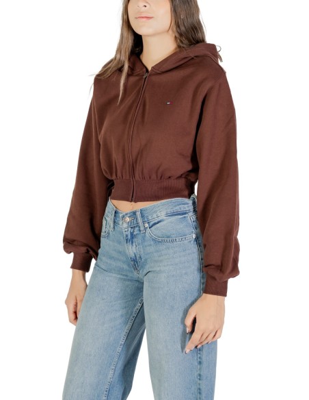 Tommy Hilfiger Jeans sweat femme marron
