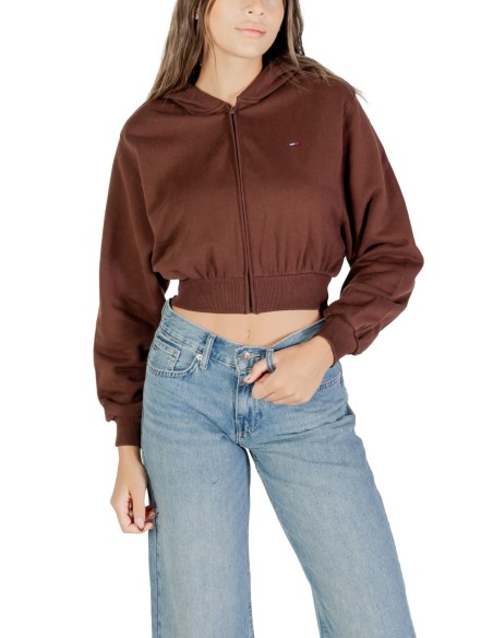 Tommy Hilfiger Jeans sweat femme marron