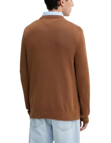 Tommy Hilfiger Jeans pull homme marron