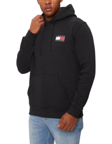 Tommy Hilfiger Jeans sweat homme noir capuche