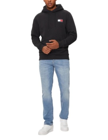 Tommy Hilfiger Jeans sweat homme noir capuche