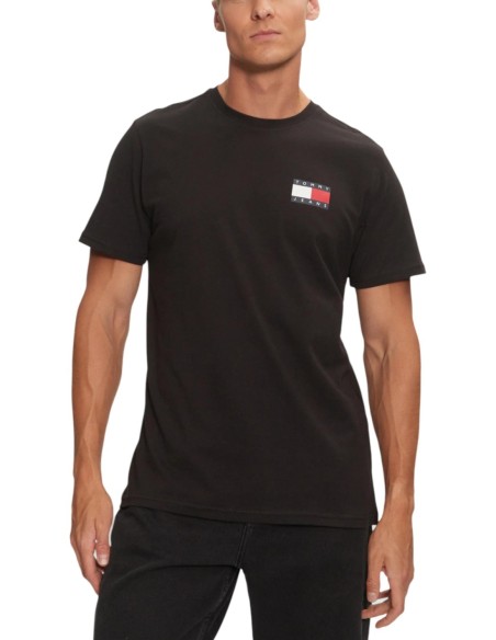 Tommy Hilfiger Jeans t-shirt homme noir imprimé