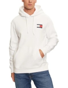 Tommy Hilfiger Jeans sweat homme blanc capuche