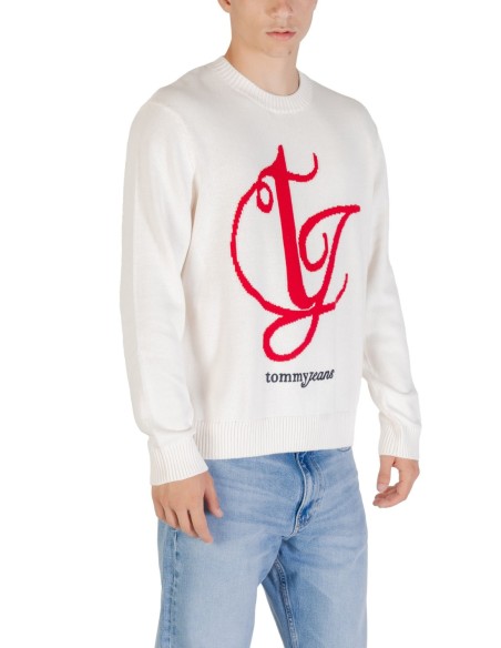 Tommy Hilfiger Jeans pull homme blanc
