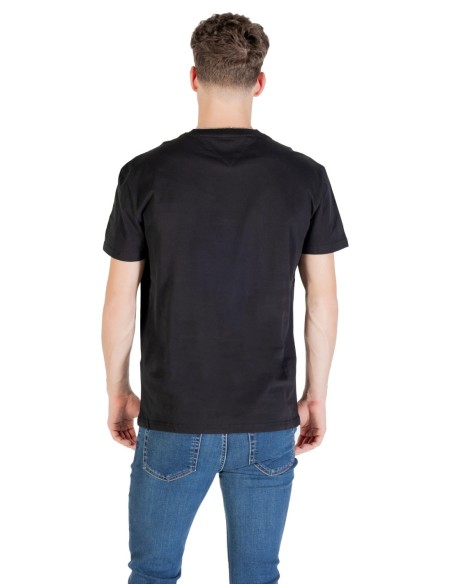 Tommy Hilfiger Jeans t-shirt homme noir coton bio