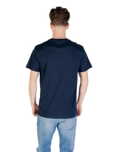 Tommy Hilfiger Jeans t-shirt homme bleu imprimé