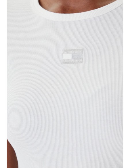 Tommy Hilfiger Jeans t-shirt femme beige