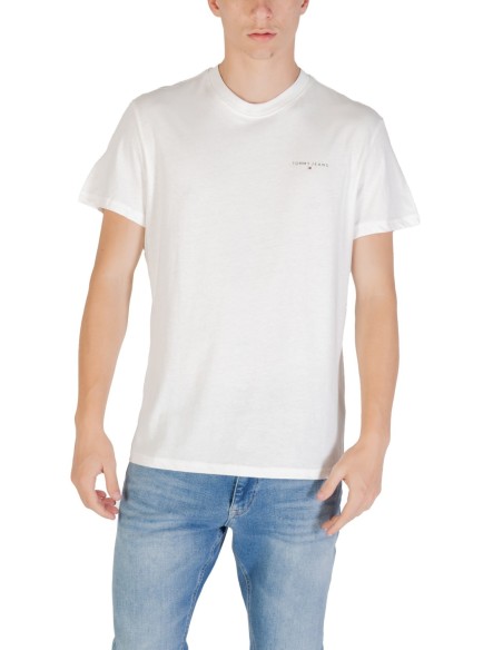 Tommy Hilfiger Jeans t-shirt homme beige clair