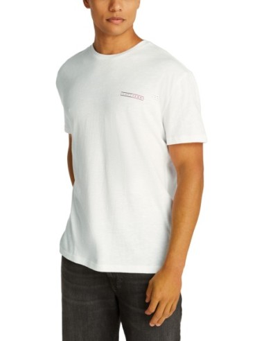 Tommy Hilfiger Jeans t-shirt homme blanc