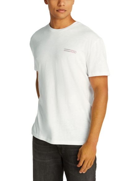 Tommy Hilfiger Jeans t-shirt homme blanc